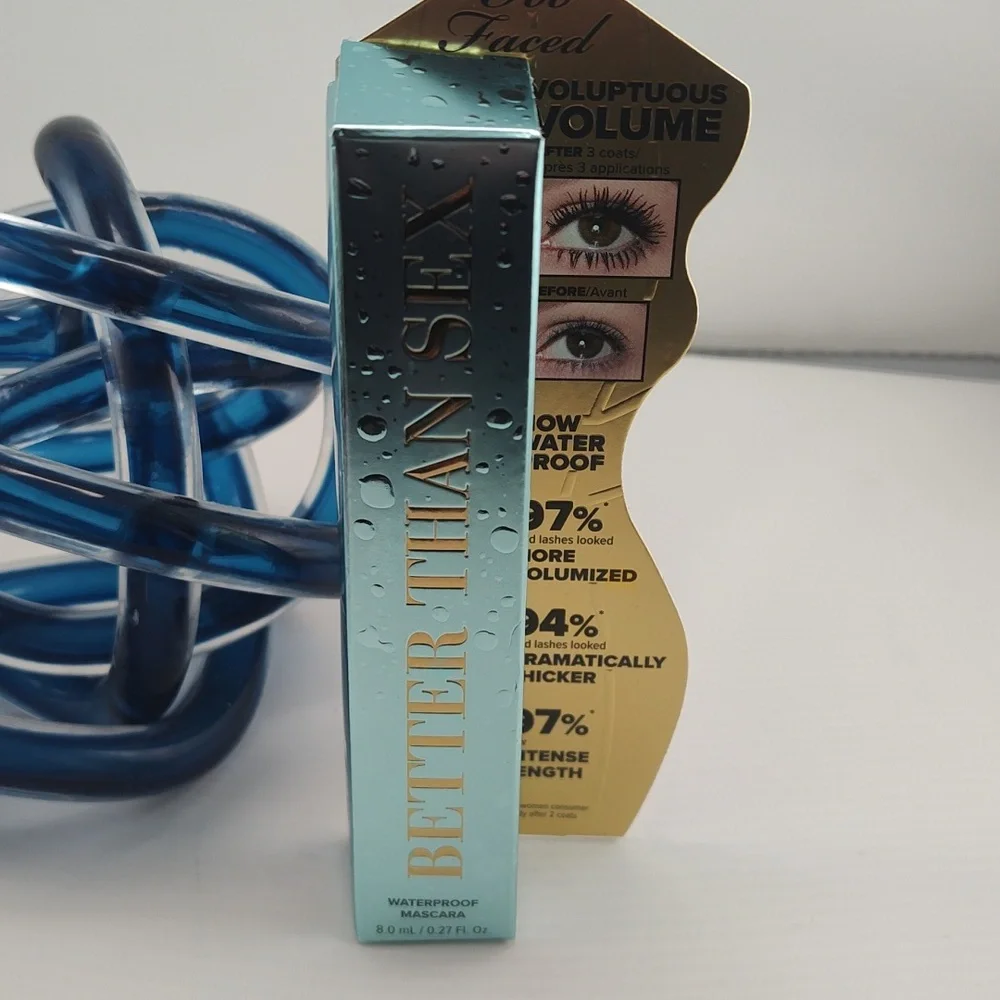 Too Faced Better Than Sex Mascara in Turquoise Box
